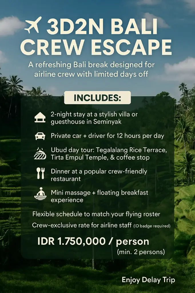 3D2N Bali Crew Escape