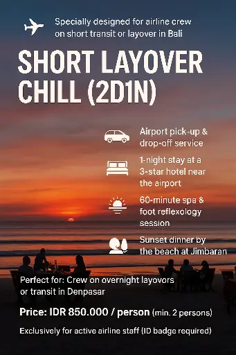 Short Layover Chill (2D1N)